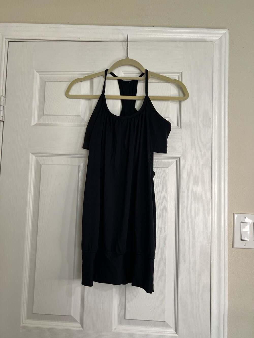 Lululemon No-Limit Tank Top with Built-in Bra Black